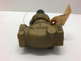 Gems Flow Switch 27051 Switch FS-200 1" Brass 0.5 GPM 20VA 50 0 240VAC