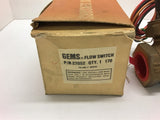 Gems Flow Switch 27051 GPM FS-200 Pilot Duty 20VA 50-240VAC