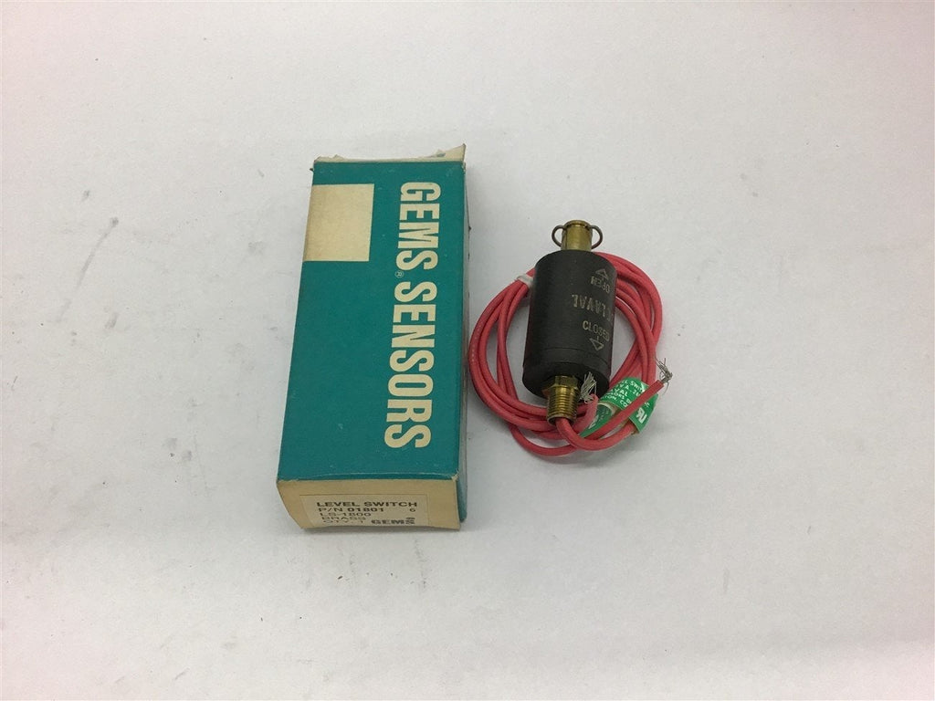 Gems Sensor Level Switch 01801 LS-1800 Brass