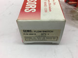 Gems Flow Switch Type FS-925 P/N 26915 Water .250 GPM Brass