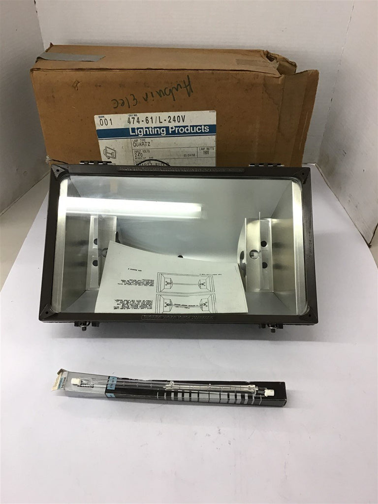 American Electric 474-61/L-240V Quartz Flood Lamp