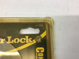 Master Lock Mini U Lock 8118DPF Yellow Vinyl Coated High Security