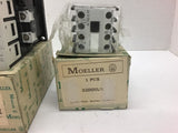 Moeller DIL1M-G Contactor 24 VDC w/ 22DDILM Contact Block