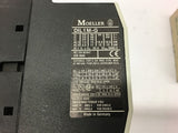 Moeller DIL1M-G Contactor 24 VDC w/ 22DDILM Contact Block