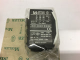 Moeller DIL1M-G Contactor 24 VDC w/ 22DDILM Contact Block