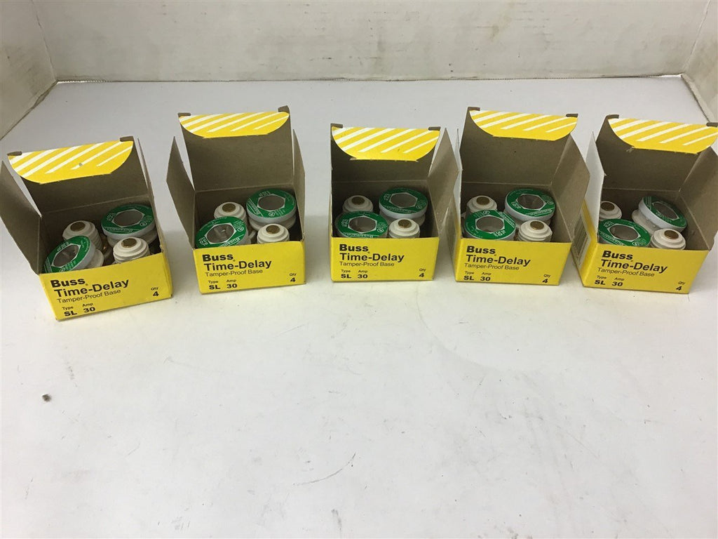 Bussmann SL30 Time Delay Fuse Lot Of 20