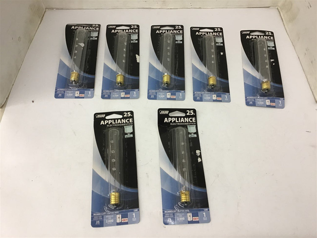 Feit Electric 25W Appliance Bulb 120 Volts Lot Of 7