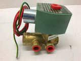 Asco 8345H3 Solenoid Valve 1/4" Pipe 11.6 Watts 10-100 PSI