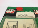 Asco 93-609 Spare Part Kit Lot of 3