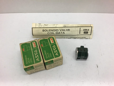 Asco 162-535-1 Solenoid Valve Coil Lot of 2