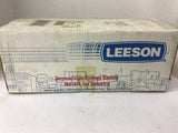 Leeson M1135040.00 1/8 HP DC Gear Motor 90 Volts 10:1 Ratio 250 Rpm