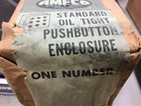 AMFCO 6-PB Standard Oil Tight Pushbutton Enclosure