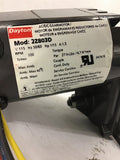 Dayton 2Z803D 1/15 HP AC/DC Gear Motor 115 Volts 52:1 RAtio