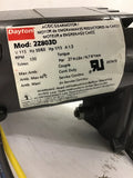 Dayton 2Z803D 1/15 HP AC/DC Gear Motor 115 Volts 52:1 RAtio