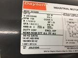 Dayton 2N102BB 1/3 HP AC Motor 208-230/460 volts 1725 rpm 56 Frame