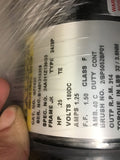 Baldor GP7433 .25 HP DC Gear Motor 180 Volts 314 Rpm 11:1 Ratio