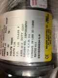 Baldor GP7433 .25 HP DC Gear Motor 180 Volts 314 Rpm 11:1 Ratio