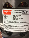 Dayton 4M098J 1/3 HP AC Motor 1075 Rpm 3 Speed 115 Volts 48YZ