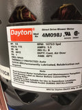 Dayton 4M098J 1/3 HP AC Motor 1075 Rpm 3 Speed 115 Volts 48YZ