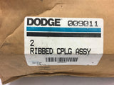 Dodge 009011 2" Ribbed Coupling Assembly