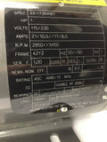 Baldor 33-1736W87 1 HP AC Motor 115/230 volts 3450 Rpm 42YZ Frame
