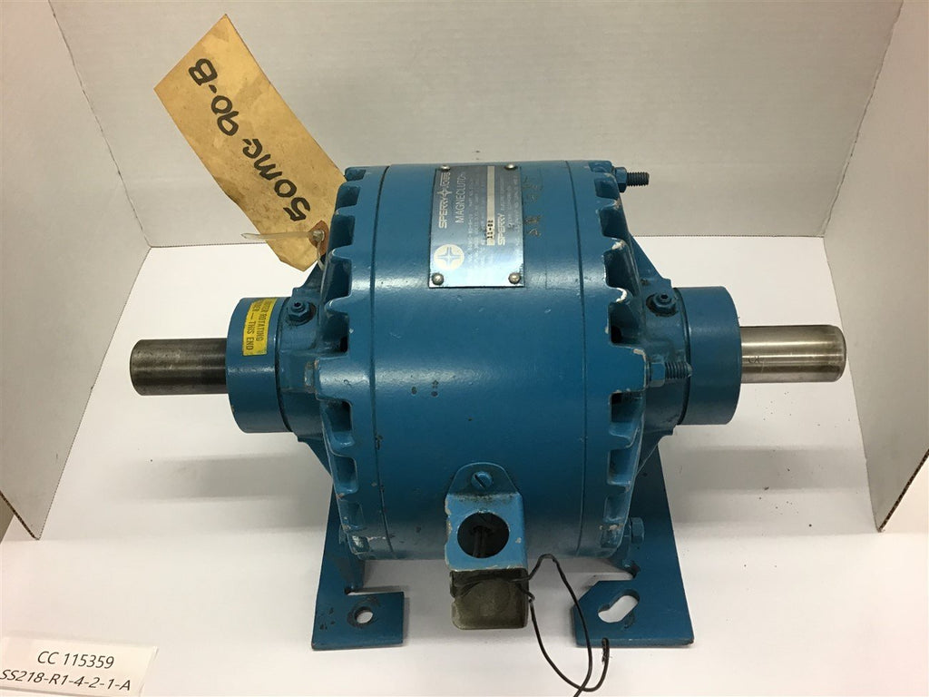 Sperry Vickers MAGNECLUTCH 50MC-90-B-20 Motor 3600 RPM 90V .53 amps