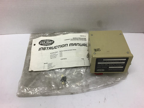 Barber Coleman 658A-00004 Current to Position Converter 2-12 MA .
