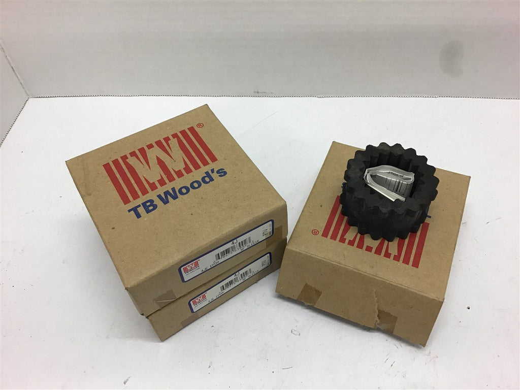 TB Woods 4J SureFlex Coupling Sleeve 4JE EPDM Lot of 3