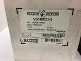 Baldor Drives VS1MX21-2 1HP ENC- Type 12K 3PH 200-240VAC 60Hz 4.3Amps