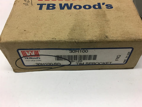 TB Woods 30H100-SD Timing Pulley 2-1/8" Bore