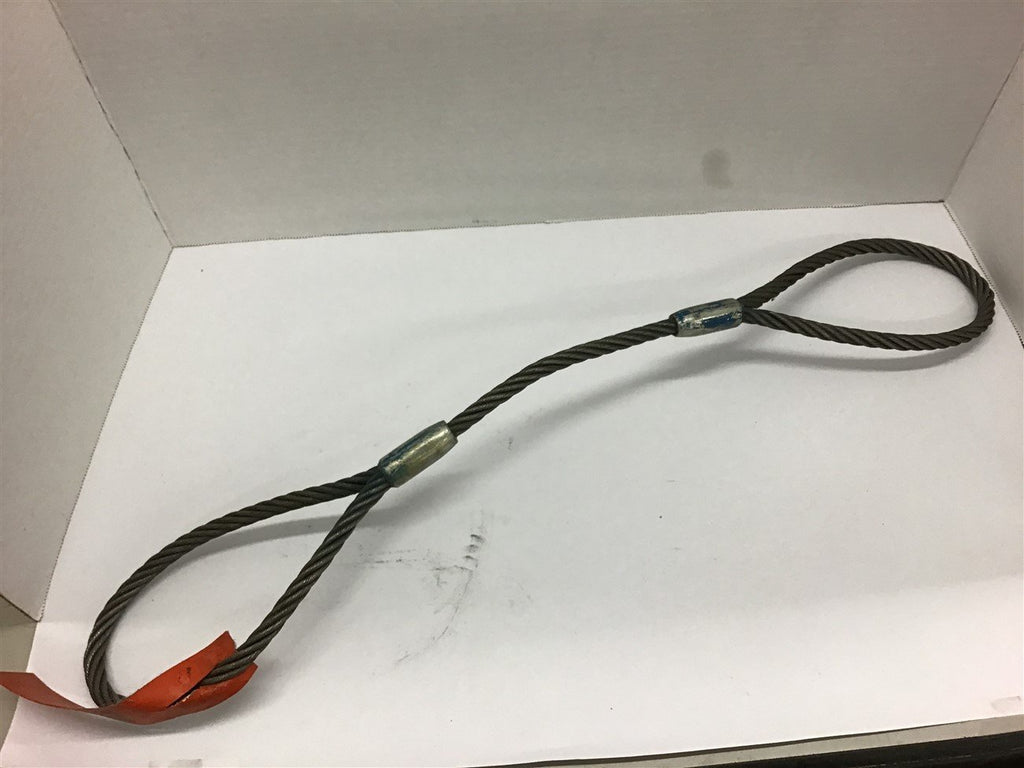 LiftAll 3/8" Dia. x 2 Ft Lifting Winch Cable