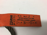 LiftAll 3/8" Dia. x 2 Ft Lifting Winch Cable