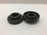 TB Woods 4J-7/8 Sure-Flex Coupling Flange Lot of 2