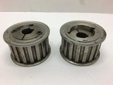 Martin TL18H150 Timing Pulley W/ Dodge 1215 Bushing Lot of 2