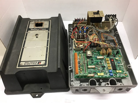 Reliance Electric DC Drive 14C21 Minpak 1.5 HP 230 Vac In 180 DC Output 7.5 Amp