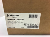 Warner Electric Motor Clutch 5370-270-204