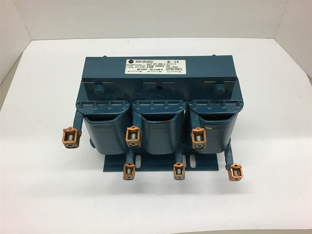 Allen-Bradley Phase Reactor 1321-3R80-B Max 50/60 Hz 690V 162340