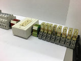 Allen Bradley 700-CF400 Contactor 1492-JG4 Terminal Block &Contact 26" DIN Rail