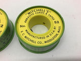 Mitchell's Abrasive Cord & Tape No.52 Lot Of 3