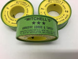 Mitchell's Abrasive Cord & Tape No.52 Lot Of 3