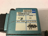 Mac Valves 225B-611JJ 24VDC 8.5Watts 150PSI T65N w/ QJ90-1081-B Cylinder