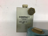 Mac Valves 225B-611JJ 24VDC 8.5Watts 150PSI T65N w/ QJ90-1081-B Cylinder