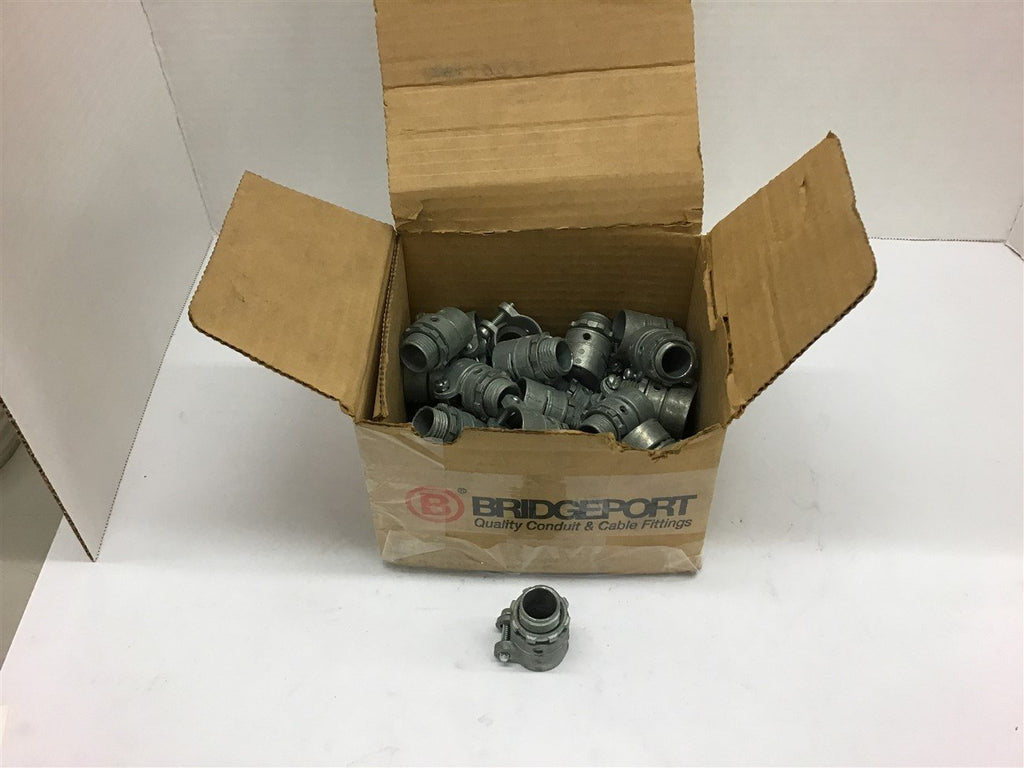 Bridgeport Squeeze Connector 407-DC2 Lot of 33