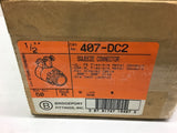 Bridgeport Squeeze Connector 407-DC2 Lot of 33