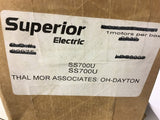Superior Electric SS700U Synchronous Motor 120 Vac 1.1 Amps 60/72 RPM