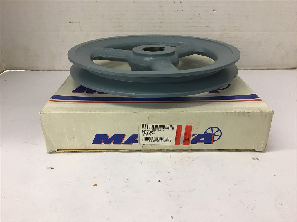 Maska MB78X1 Single Groove Pulley 1" Bore