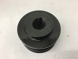 Maurey 2BK34 Pulley 2 Groove 1" Bore
