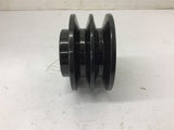 Maurey 2BK34 Pulley 2 Groove 1" Bore