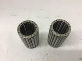 Journal Roller Bearings 2 1/2" Long 1" Bore Lot Of 2