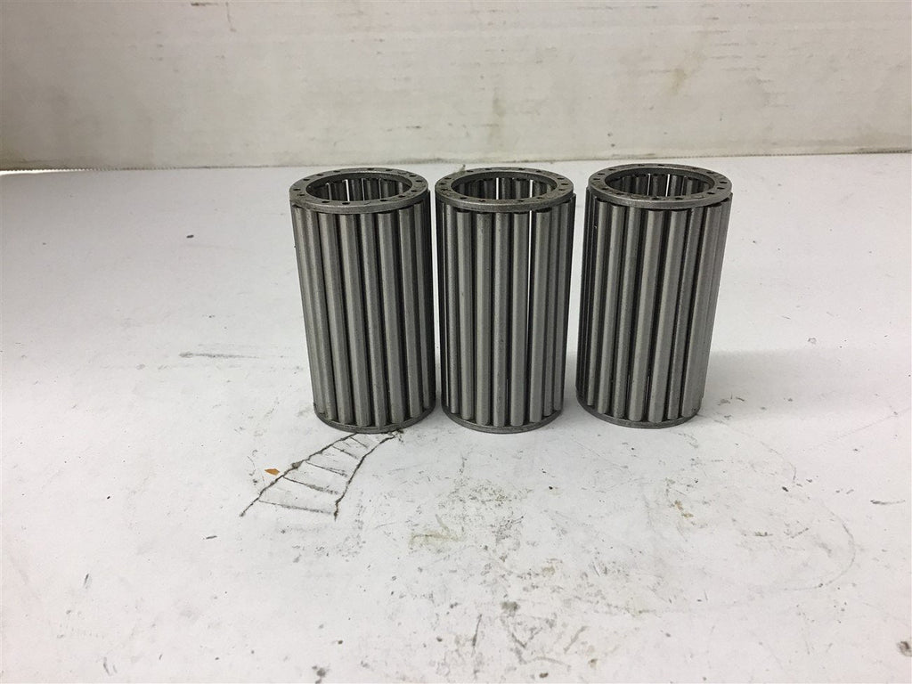 Journal Roller Bearings 2 1/2" Long 1" ID Lot Of 3